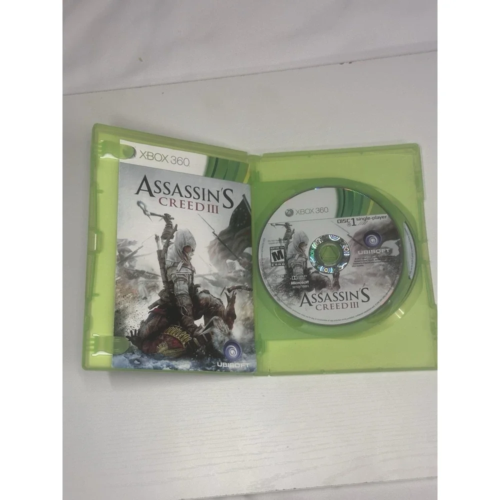 Assassin's Creed 3 Xbox 360 CIB Complete Tested Ubisoft